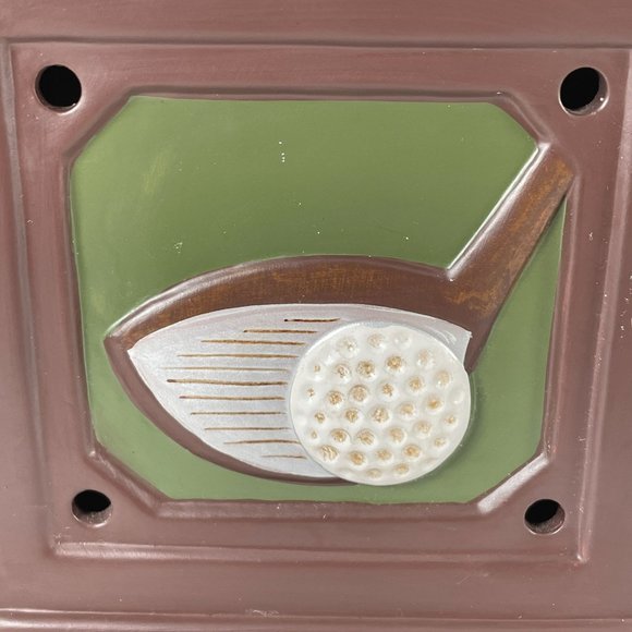 Scentsy Fore Golf Theme Wax Warmer RETIRED Golf Wax Warmer Full Size Fathers Day - Picture 6 of 11